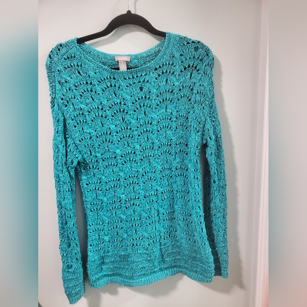 Cute Teal colored sweater